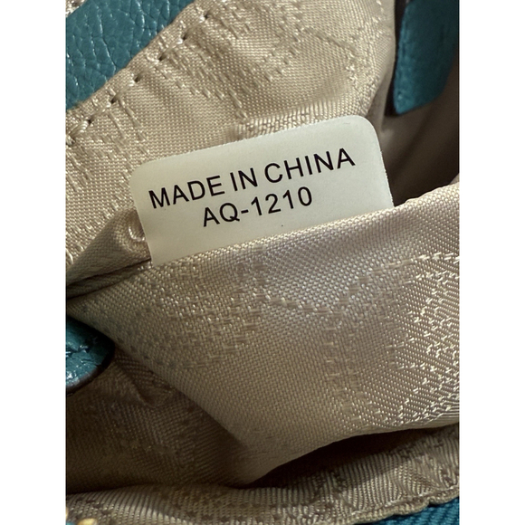 Michael Kors Gilmore Leather Crossbody Bag turquoise - Picture 15 of 15